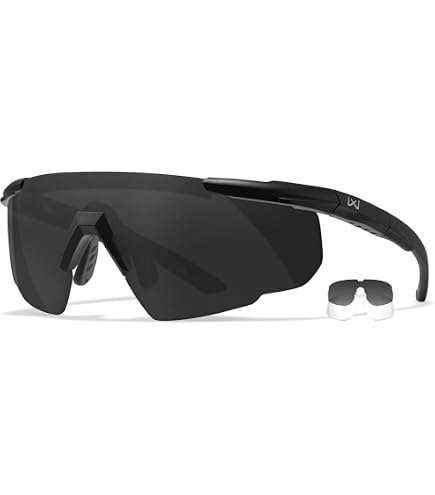 Amazon.com: Wiley X Spear Goggle Sunglasses (Tan 499 Frame with